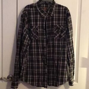 Blue pronto uomo casual shirt size 3xl new without tags never worn.